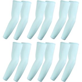 The Elixir Compression Arm Sleeve (Full Length) UV Protective Anti-slip Arm Cover (Pack of 6 Pairs)