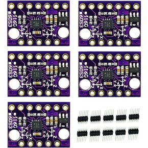 PAMEENCOS 5pcs GY-BMI160 Module 6DOF 6-Axis Angular Velocity Gyroscope + Gravity Acceleration Sensor IICSPI, Gravity Sensor Accelerometer Gyroscope Acceleration Gravity Sensor IIC I2C SPI 3-5V