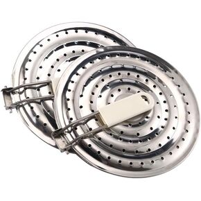 Heat Diffuser Reducer Flame Guard Simmer Plate,Thickening Stainless Steel for Electric and Gas Stovetops