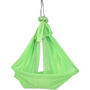 Aerial Yoga Hammock 39.4 x 110.2inch Safe Breathable Relieve Pain Children's Elastic Hammock for Yoga Children Use Yoga Inversion Exercises