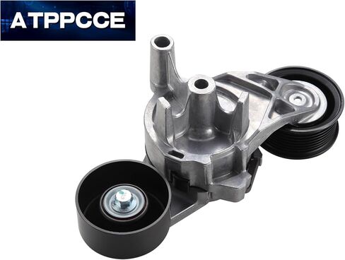 ATPPCCE 38257 Belt Tensioner Assembly With Pulley For 03-11 Ford Excursion/Super Duty Pickup/E450/F450/F550/LCF International CF500 Workhorse P Series Chassis/W42 Chassis OE# 419-001 89313 BT70 in Saudi Arabia
