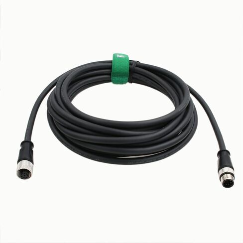 HangTon M12 A مشفرة 8 دبوس أنثى إلى 8 دبوس كابل ذكر لـ Cognex في البصر عن بعد رئيس الكاميرا الاستشعار المحرك Profibus أتمتة 2 متر in Kuwait
