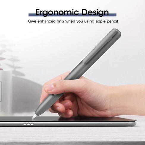 TiMOVO Holder Case Fit Apple Pencil 2nd Generation, Retractable Protective Pencil Case Cover with Sturdy Clip for Apple Pencil 2nd Gen,Light Pink in Saudi Arabia