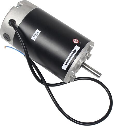 CNCTOPBAOS 750W DC Brushed Spindle Motor for 110V Mini Metal Lathe Machine | 6000 RPM, High Torque, 10mm Shaft, 93mm Dia, 73mm Hole Spacing Fits 210 Series CD210V WM210V 8"x16" Lathe Replacement Motor in Saudi Arabia