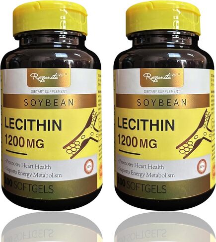 WhaazzPop Royavita Sunflower Lecithin 1200mg كبسولات هلامية تحافظ على صحة الكبد ووظيفته وتدعم استقلاب الدهون 100 كبسولة هلامية / زجاجة، جرعة 100 يوم (1) in Saudi Arabia