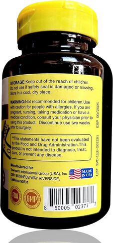 WhaazzPop Royavita Sunflower Lecithin 1200mg كبسولات هلامية تحافظ على صحة الكبد ووظيفته وتدعم استقلاب الدهون 100 كبسولة هلامية / زجاجة، جرعة 100 يوم (1) in Saudi Arabia