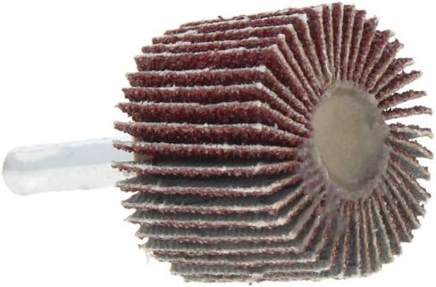 Utoolmart 30mm Flap Wheel 80 Grits 1/4-inch Shank Sanding Disc Abrasive Wheel 8 Pcs in Saudi Arabia
