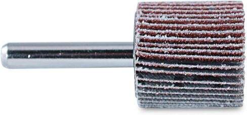 Utoolmart 30mm Flap Wheel 80 Grits 1/4-inch Shank Sanding Disc Abrasive Wheel 8 Pcs in Saudi Arabia