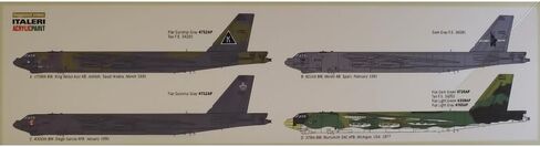 Italeri ITA1378S 1/72 B-52G Strat Fortress Toy, Grey in Saudi Arabia