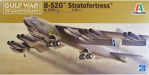 Italeri ITA1378S 1/72 B-52G Strat Fortress Toy, Grey in Saudi Arabia