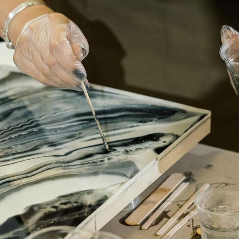 لوحات قماشية خشبية غير مكتملة من Dragon Drew مع حامل مقاس 1.25 بوصة، وألواح خشبية للصياغة والرسم | 12 بوصة × 12 بوصة | 3 عبوات in Kuwait