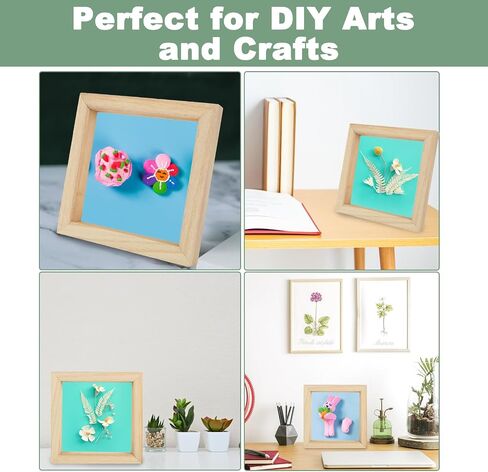 20PCS Wood Panels Boards for Painting 6x6 Inch Unfinished Wood Canvas Boards Painting, Blank Square Cradled Wood Panel for Painting Mixed-Media Craft, Art Supply, Acrylics, Pouring Use with Oils in Saudi Arabia