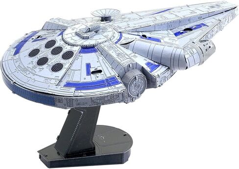 مجموعة نماذج معدنية ثلاثية الأبعاد من ICONX Star Wars Solo Lando's Millennium Falcon in Saudi Arabia