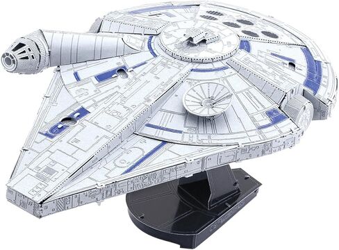 مجموعة نماذج معدنية ثلاثية الأبعاد من ICONX Star Wars Solo Lando's Millennium Falcon in Saudi Arabia