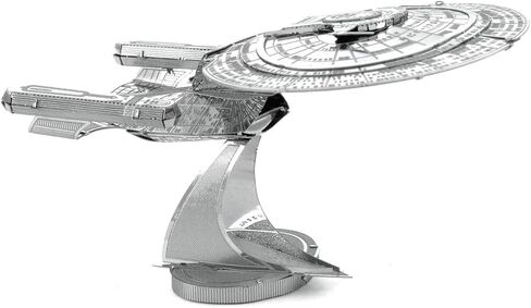 Fascinations Metal Earth 3D Metal Model Kits Star Trek Set of 2 - USS Enterprise NCC-1701D & USS Enterprise NCC-1701 in Saudi Arabia