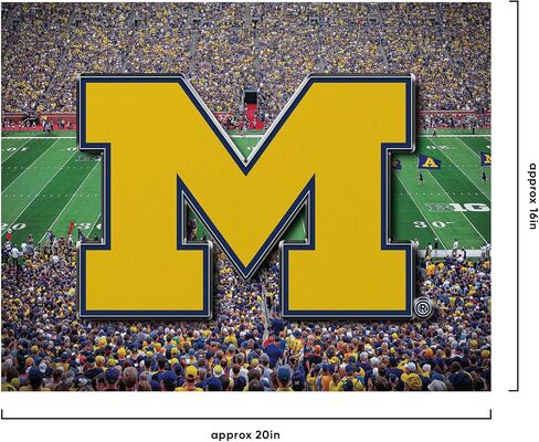 لافتة جدارية من القماش من FOCO Michigan Wolverines NCAA in Saudi Arabia