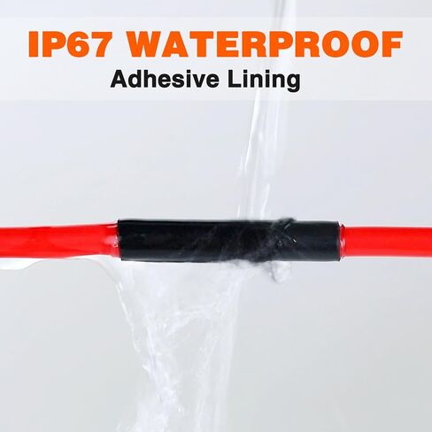 مجموعة أنابيب الانكماش الحراري - مسدس حراري صغير بقدرة 350 وات + بطانة لاصقة بنسبة 4: 1، أنابيب انكماش من الدرجة البحرية 195 قطعة + فوهة عاكسة + ذاتية اللصق وربطات كابل - تغليف أنبوب الانكماش والأسلاك والكابلات in Kuwait