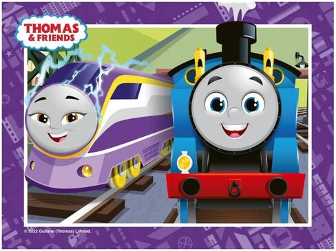 ألغاز الصور المقطوعة من Ravensburger Thomas & Friends للأطفال بعمر 3 سنوات فما فوق - 4 في صندوق (12، 16، 20، 24 قطعة) - ألعاب تعليمية للأطفال الصغار in Saudi Arabia