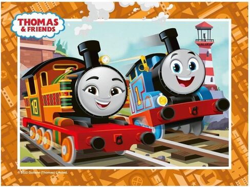 ألغاز الصور المقطوعة من Ravensburger Thomas & Friends للأطفال بعمر 3 سنوات فما فوق - 4 في صندوق (12، 16، 20، 24 قطعة) - ألعاب تعليمية للأطفال الصغار in Saudi Arabia