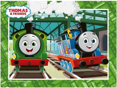 ألغاز الصور المقطوعة من Ravensburger Thomas & Friends للأطفال بعمر 3 سنوات فما فوق - 4 في صندوق (12، 16، 20، 24 قطعة) - ألعاب تعليمية للأطفال الصغار in Saudi Arabia