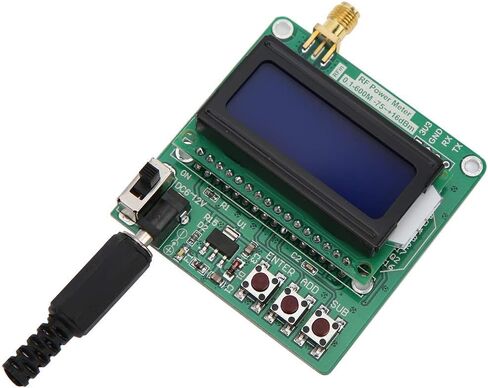 1M-8G RF Power Meter Power Attenuation Set Digital Display Strength Module Radio Frequency Power Meter in Saudi Arabia