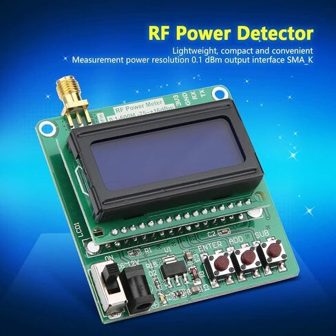 1M-8G RF Power Meter Power Attenuation Set Digital Display Strength Module Radio Frequency Power Meter in Saudi Arabia