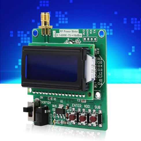 1M-8G RF Power Meter Power Attenuation Set Digital Display Strength Module Radio Frequency Power Meter in Saudi Arabia