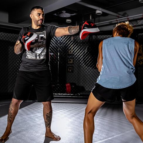 UFC PRO Perfect Curve Punch Mitts, MMA and Boxing Punching Mitts Kicking and Punching Hand Mitts in Saudi Arabia