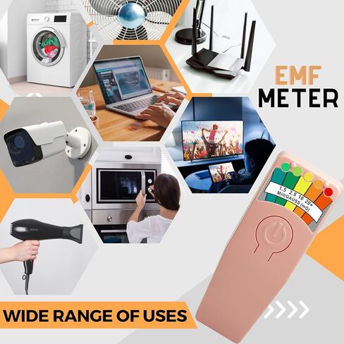 معدات صيد الشبح الوردي الجديدة المطورة EMF متر كاشف المجال المغناطيسي صندوق الروح معدات خوارق in Kuwait