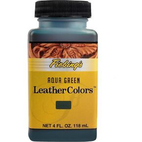 Fiebing's LeatherColors (4 Fl Oz, Chocolate) - Leather Dye for Natural Leather - Water-Based, Non-Flammable Formula - Permanent & Penetrating Color for Shoes, Boots, Furniture - Safe for Institutions in Kuwait