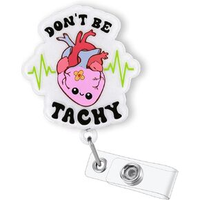 شارة الهامستر مضحك حامل بكرة قابلة للسحب للممرضة RN الطبيب الطبيب الطبي والمعلم | هدايا ممرضة لطيف معرف الحيوانات الشارة بكرة مع مقطع التمساح و 24 "سلك نايلون متين | الأكريليك in Kuwait