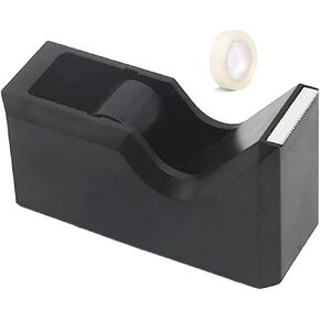 Desktop Tape Dispenser with Non-Skid Base,Colorful Heavy Duty Cute Tape Dispenser for Packaging in Office,Restaurant, Flower Shop,Cake Shop,White in Kuwait