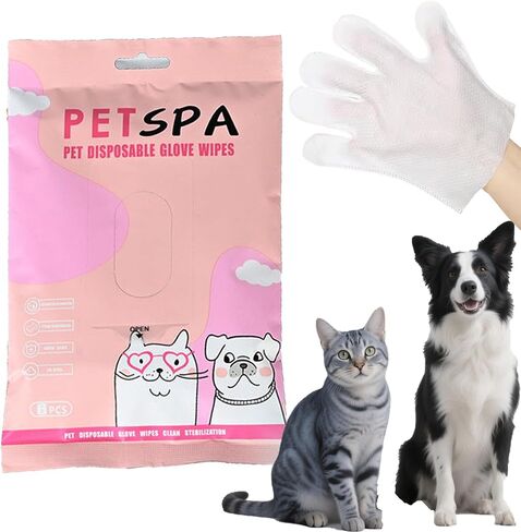 Pet Eye Wipes for Dogs, Natural Dog Wipes for Paws and Butt,Gentle and Safe Dog Wipes Cleaning for Remove Tear Stains and Mucus, Dog Eye Wipes and Cleaning Wipes for Dog, Cat, Furry Animals 130 pcs in Saudi Arabia