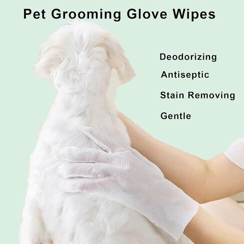 Pet Eye Wipes for Dogs, Natural Dog Wipes for Paws and Butt,Gentle and Safe Dog Wipes Cleaning for Remove Tear Stains and Mucus, Dog Eye Wipes and Cleaning Wipes for Dog, Cat, Furry Animals 130 pcs in Saudi Arabia