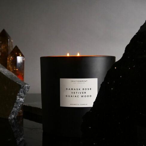 ENVIRONMENT Inspired by LL Rose 31 and Fairmont Hotel 55oz Candle (Damask Rose | Vetiver | Guaiac Wood) in Saudi Arabia