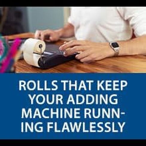 Upgrade Office Supply UPG3003B Adding Machine Rolls, 2-1/4" x 150 ft, 3-Pack, Bond Paper, USA in Saudi Arabia