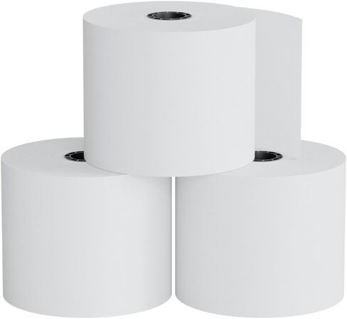 Upgrade Office Supply UPG3003B Adding Machine Rolls, 2-1/4" x 150 ft, 3-Pack, Bond Paper, USA in Saudi Arabia