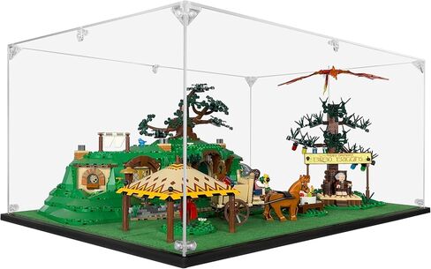 Acrylic Display Case Compatible for Lego Rivendell #10316, Dustproof Display Case (Case Only) (Lego Sets are NOT Included) in Saudi Arabia