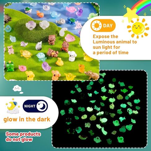 140 Pack Mini Animals Duck ， Cow ， Bee Pey Tompurines Betrin in Kuwait