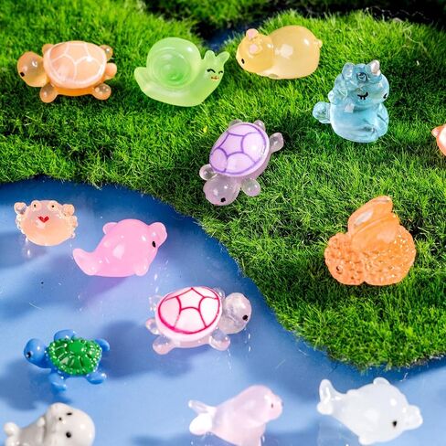 140 Pack Mini Animals Duck ， Cow ， Bee Pey Tompurines Betrin in Kuwait