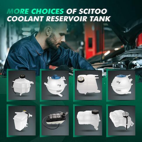 SCITOO 1647020020 Coolant Reservoir Bottle Coolant Overflow Tank Fits for 1994-1996 For Lexus For ES300 1995-1996 For Toyota Avalon 1992-1996 For Toyota For Camry 1640574171 in Saudi Arabia