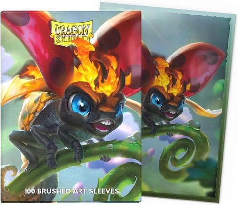 Dragon Shield Sleeves - Limited Edition Brushed Art: Spirit Animals – Bushdrake 100CT Card Sleeves - Textured Back - Compatible with Magic The Gathering, Pokémon, and Yugioh TCG & LCG - Top Loader in Kuwait