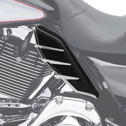 XMT-Moto Black Mid-Frame Air Deplectors for Harley Touring and Trike Models. المعدات الأصلية على flhtcu ، flhtcul ، fltru ، flhtk ، flhtkl و flhtcutg 2009-later in Kuwait