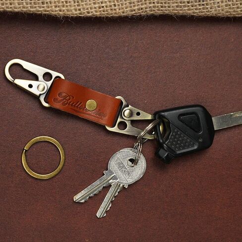 سلسلة مفاتيح سيارة من الجلد المحبب بالكامل، سلسلة مفاتيح عالمية، حامل سلسلة مفاتيح جلدية للرجال والنساء، سلسلة مفاتيح حزام للرجال والنساء، سلسلة مفاتيح تكتيكية in Kuwait