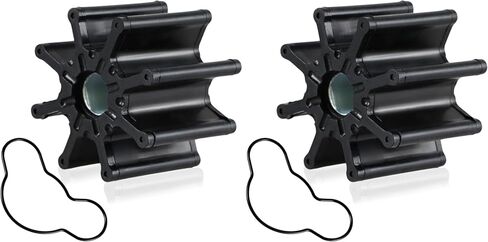 Water Pump Impeller Repair Kit Compatible with Mercury Mariner Outboards and V-6 V-8 MerCruiser Stern Drives 4.3L 5.0L 5.7L 6.2L 8.1L Replace#: 47-8M0104229 in Kuwait