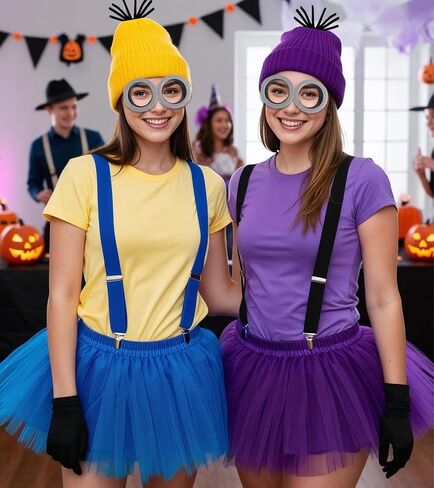 Yellow Halloween Costume for Adult Women - Halloween Costumes Accesories Cosplay for Teen Girls in Saudi Arabia