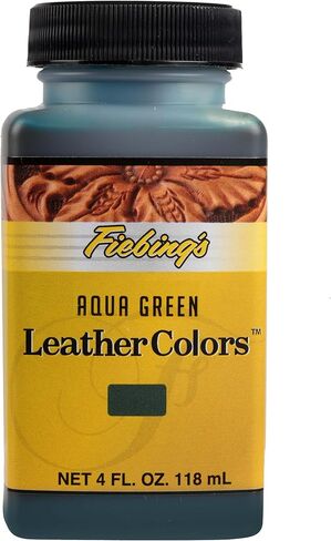 Fiebing's LeatherColors (4 Fl Oz, Chocolate) - Leather Dye for Natural Leather - Water-Based, Non-Flammable Formula - Permanent & Penetrating Color for Shoes, Boots, Furniture - Safe for Institutions in Kuwait