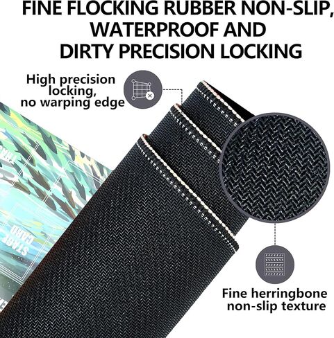 Playmat Trading Card Game OPCG Mat CCG MTG Playmat TCG Card Game Table Mat &Limited Edition Rare Dice and Free Bag (The White Beard Flag) in Kuwait