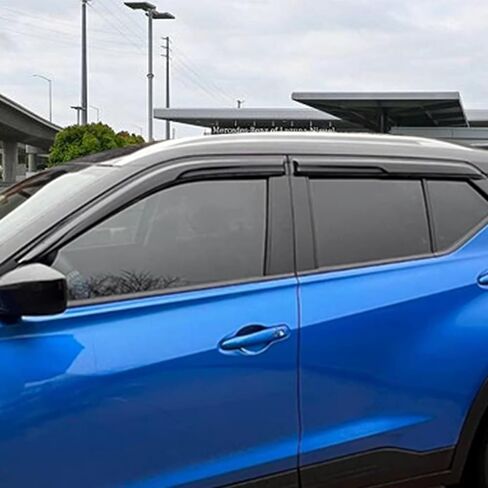 in-Channel Window Visors Rain Guards Compatible with Dodge RAM 1500 2019-2025 Crew Cab Wind Deflectors Vent Visor Sun Shades Window Shields in Kuwait