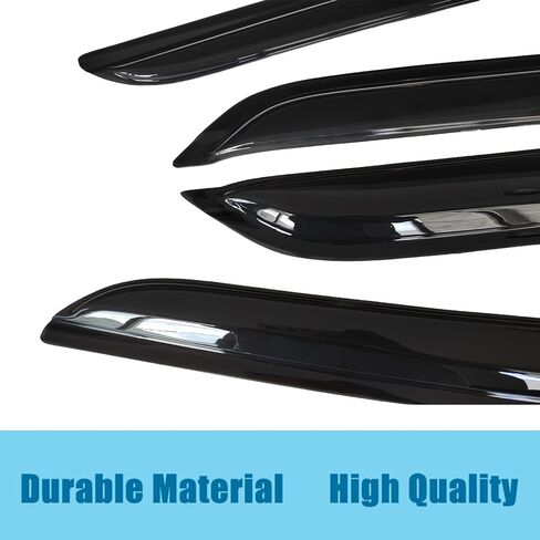 in-Channel Window Visors Rain Guards Compatible with Dodge RAM 1500 2019-2025 Crew Cab Wind Deflectors Vent Visor Sun Shades Window Shields in Kuwait